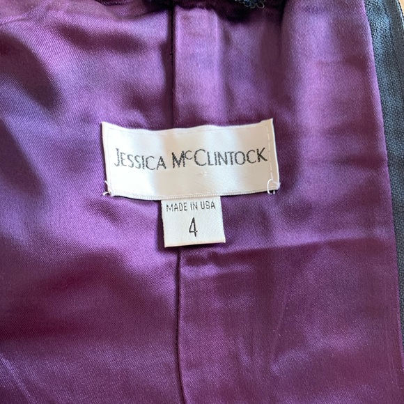 Navy Blue Prom Dress - Picture 4 of 5